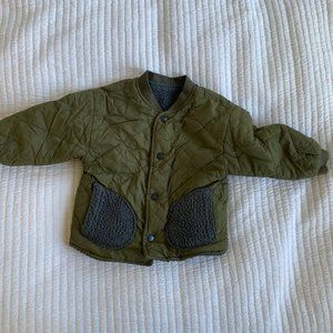 Zara Quilted reversible jacket